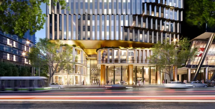 555 Collins — exterior